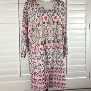 Johnny Was embroidered tunic